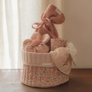 רעשן פרח ורוד Little Dutch