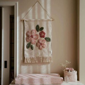 אריג לתלייה- פרחוני Little Dutch