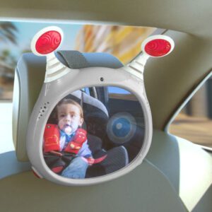 Oly מראה אקטיבית לרכב לתינוק- ורוד
