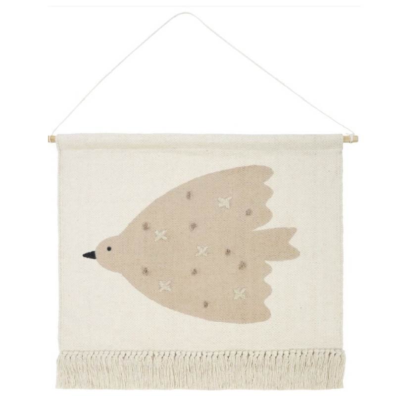 אריג לתלייה- ציפור חגיגית