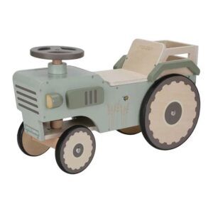 טרקטור רכיבה מעץ Little Dutch