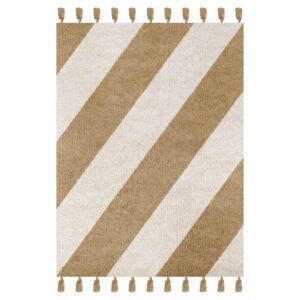 שטיח נינה פסים מוקה