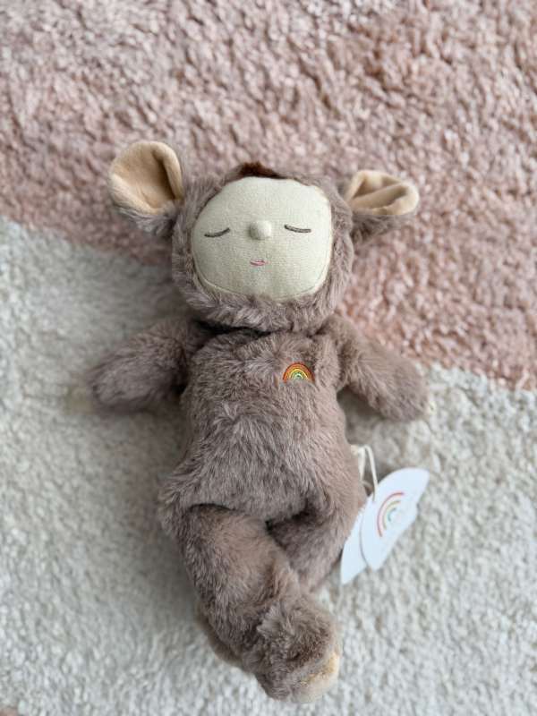 בובת קוזי פיקל עכברוני Olli Ella- פגם בצוואר – תמונה 2